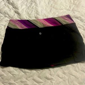 Lululemon wet dry running skirt
